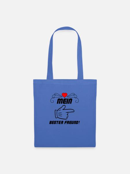 Mein bester Freund - Stoffbeutel - Hellblau