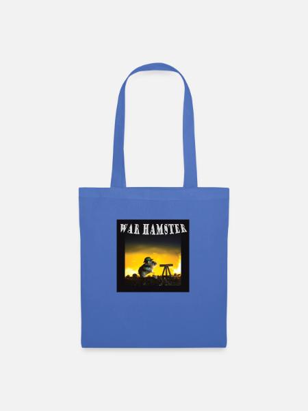 War hamster - Stoffbeutel - Hellblau