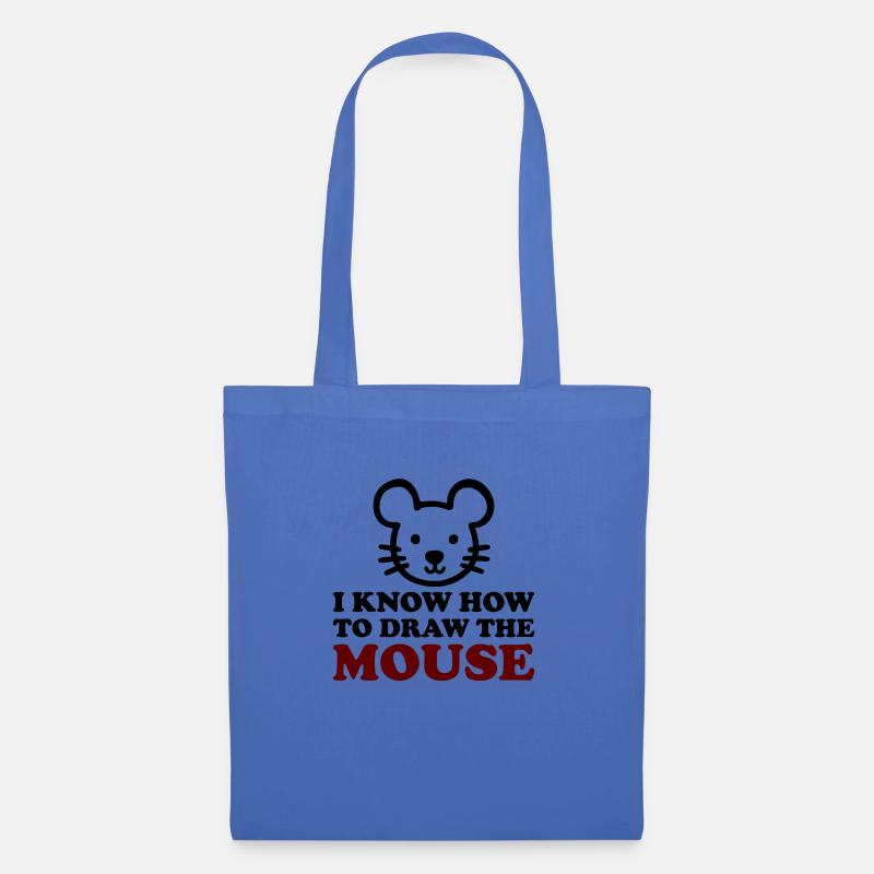 The Mouse - Stoffbeutel - Hellblau