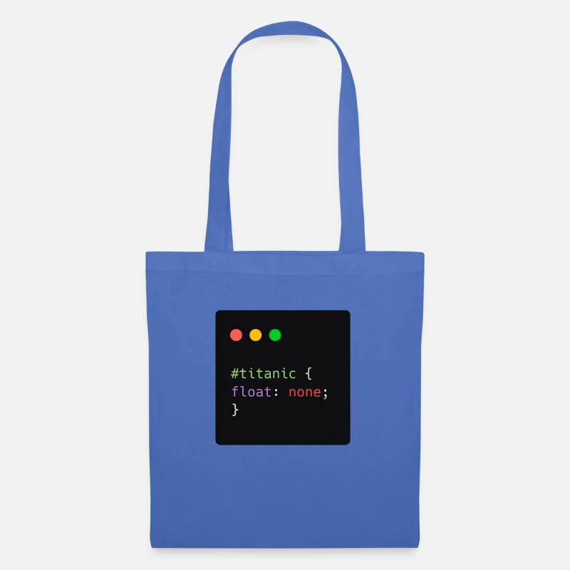 The Titanic does not Float - Tote Bag - light blue