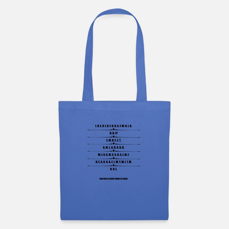 Der Code der Macht Teil 1 - Geheimcode 66 - Stoffbeutel - Hellblau