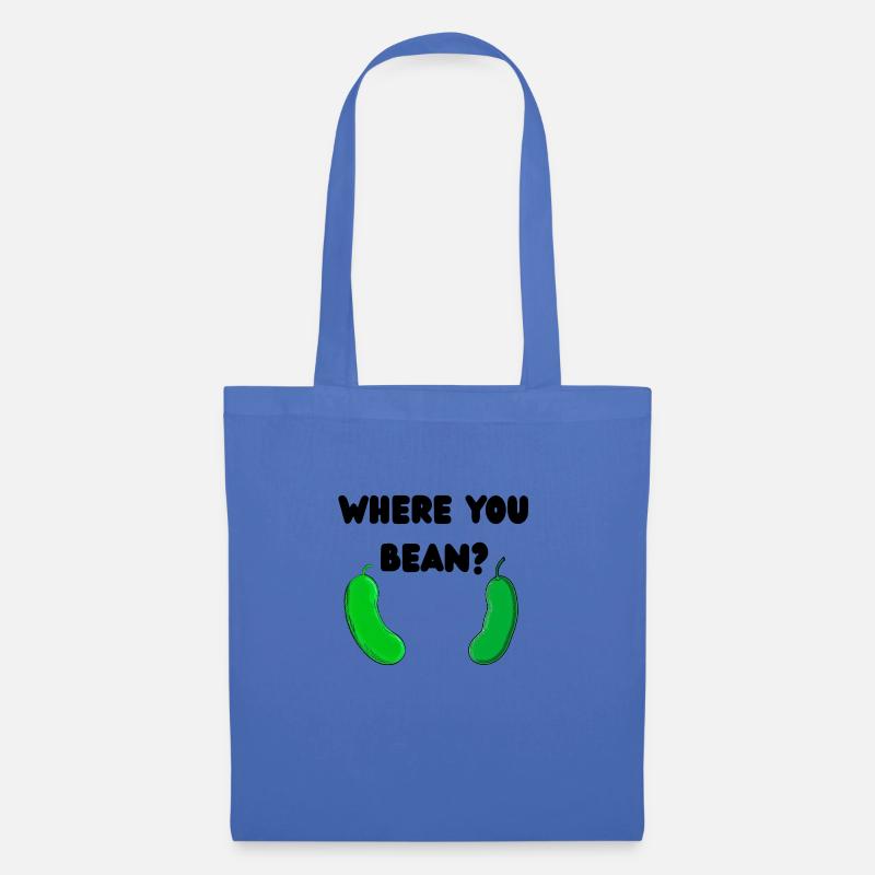 Where you bean - Stoffbeutel - Hellblau