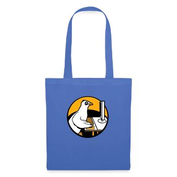 Pigeon Works Bureau Ordinateur Clavier Souris Gamer - Sac en tissu - bleu pâle - Devant