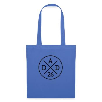Dad 26 Vater Baby Papa 2026 Vatertagsgeschenk - Stoffbeutel - Hellblau - Vorne