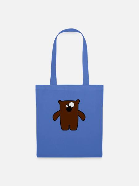 knuffel teddy - Stoffbeutel - Hellblau
