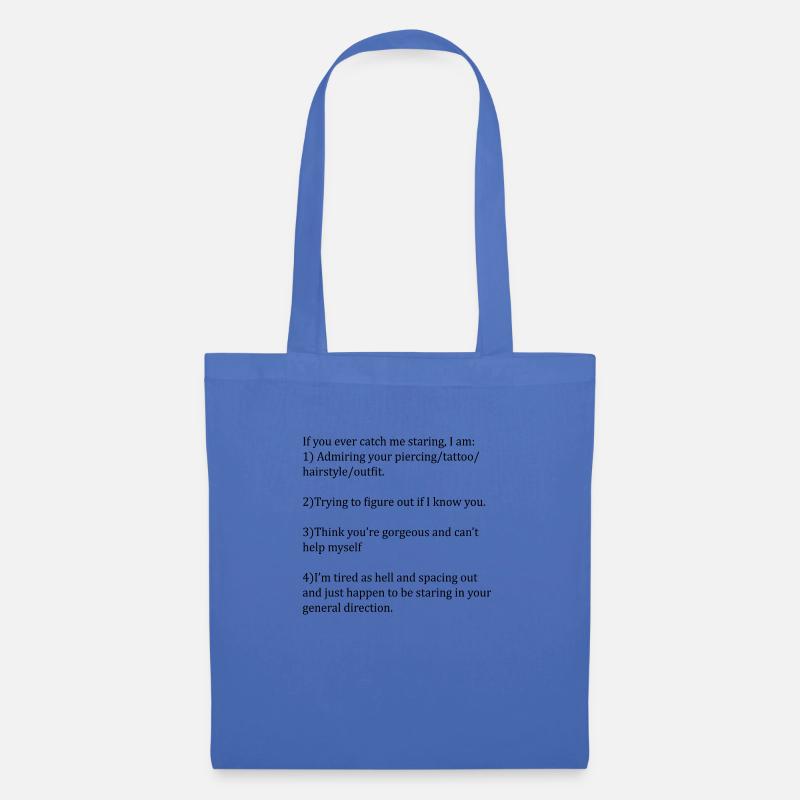 TEXT - Stoffbeutel - Hellblau