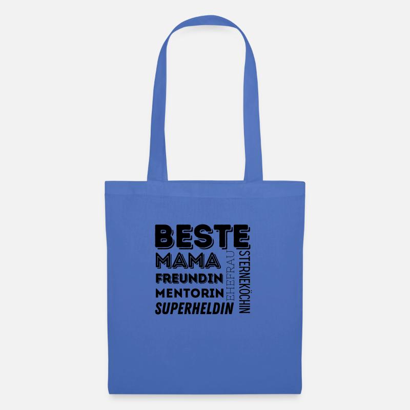 Beste Mama - Stoffbeutel - Hellblau