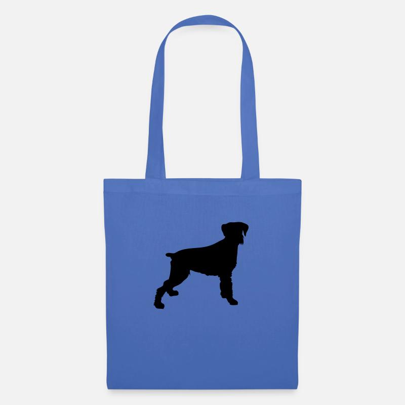 süsser hund - Stoffbeutel - Hellblau