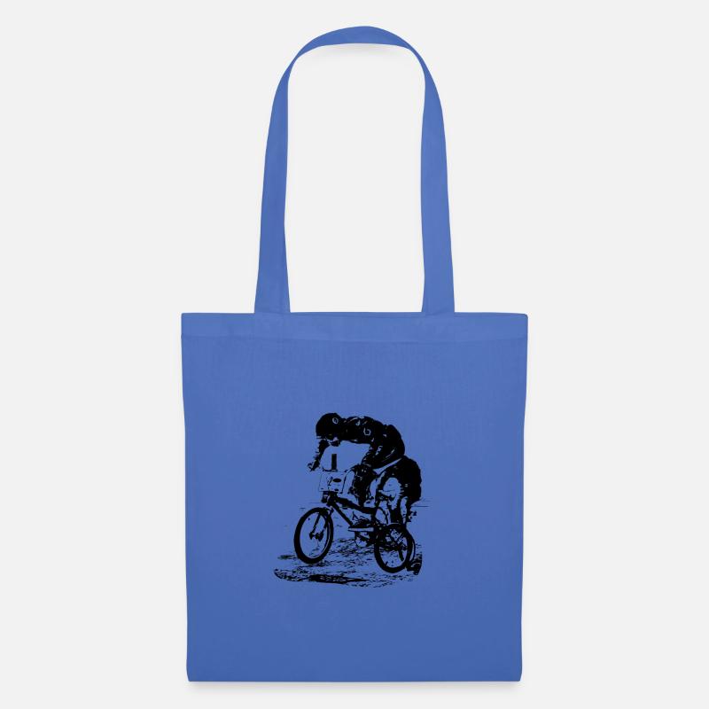 bmx - Stoffbeutel - Hellblau