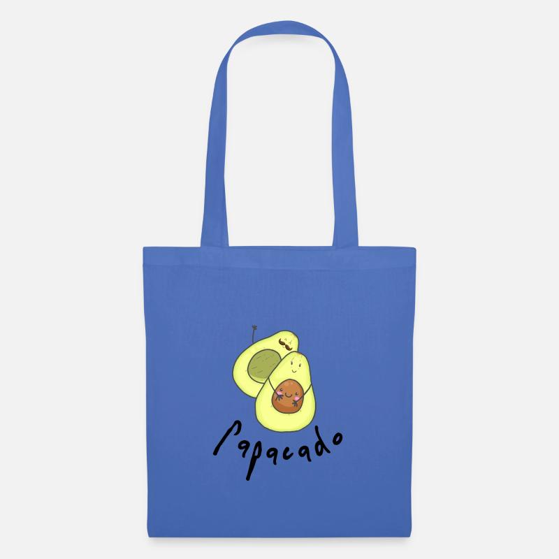 Mamacado, Papacado Geschenkidee Vater - Stoffbeutel - Hellblau