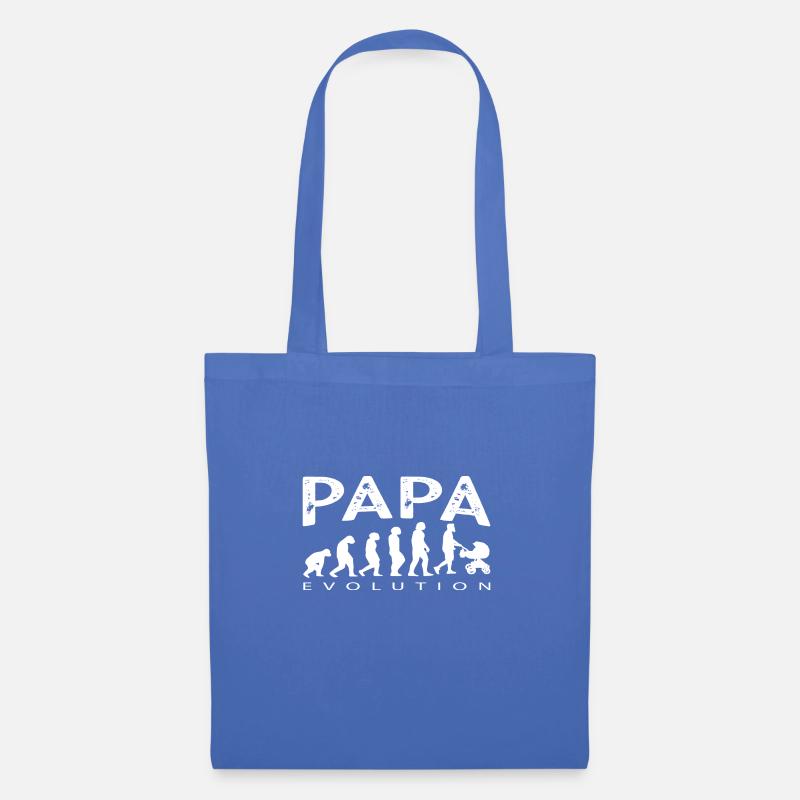 Evolution dad - Tote Bag - light blue