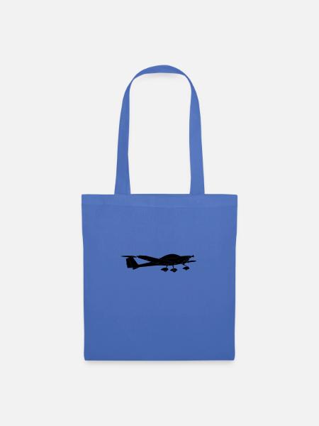 Katana Flugzeug Pilot Flieger Motorflugzeug - Stoffbeutel - Hellblau