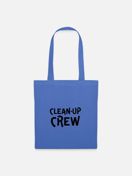 Clean up crew - Stoffbeutel - Hellblau