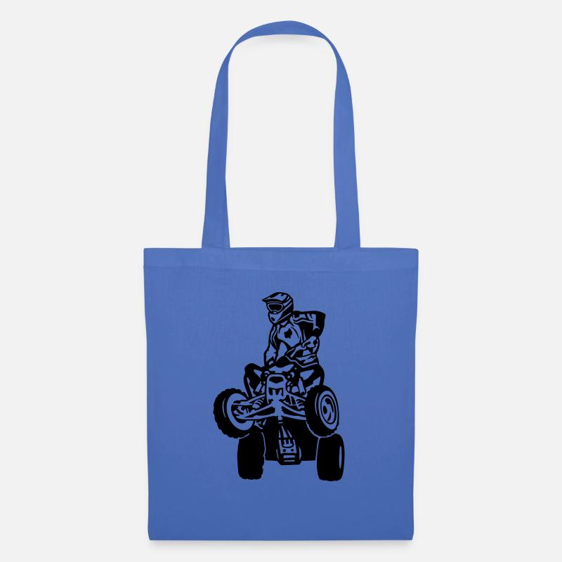quad - Stoffbeutel - Hellblau