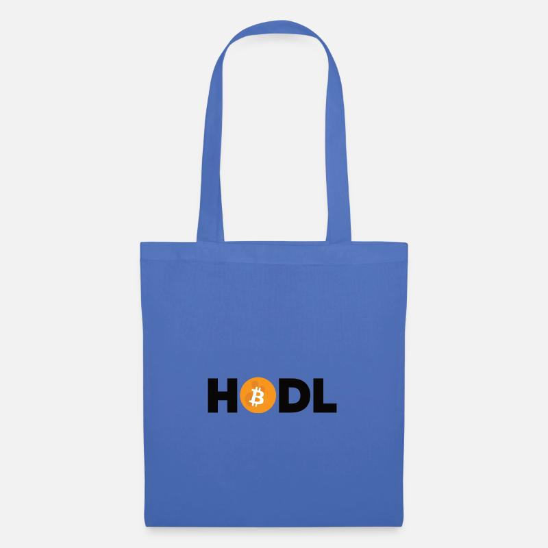 Bitcoin Plan B BTC Satoshi Crypto Hodl Maximalist - Tote Bag - light blue