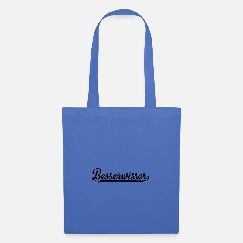 besserwisser - Stoffbeutel - Hellblau