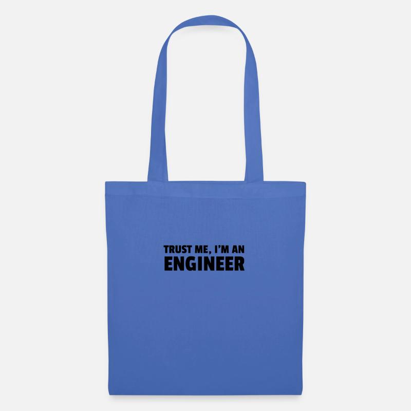 Trust Me Im An Engineer - Stoffbeutel - Hellblau