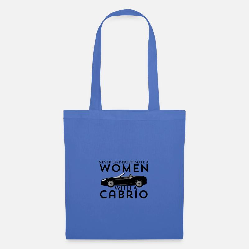 Cabrio Gal - Stoffbeutel - Hellblau