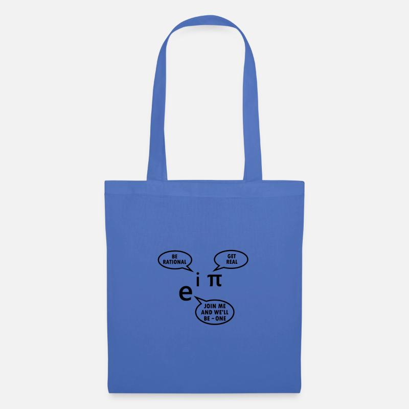 Mathematiker Geschenk Mathe Lehrer Nerd Euler Pi - Stoffbeutel - Hellblau