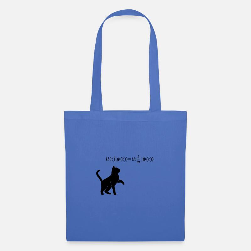 Schrödingers Katze - Physiker Geschenk Physik Nerd - Stoffbeutel - Hellblau