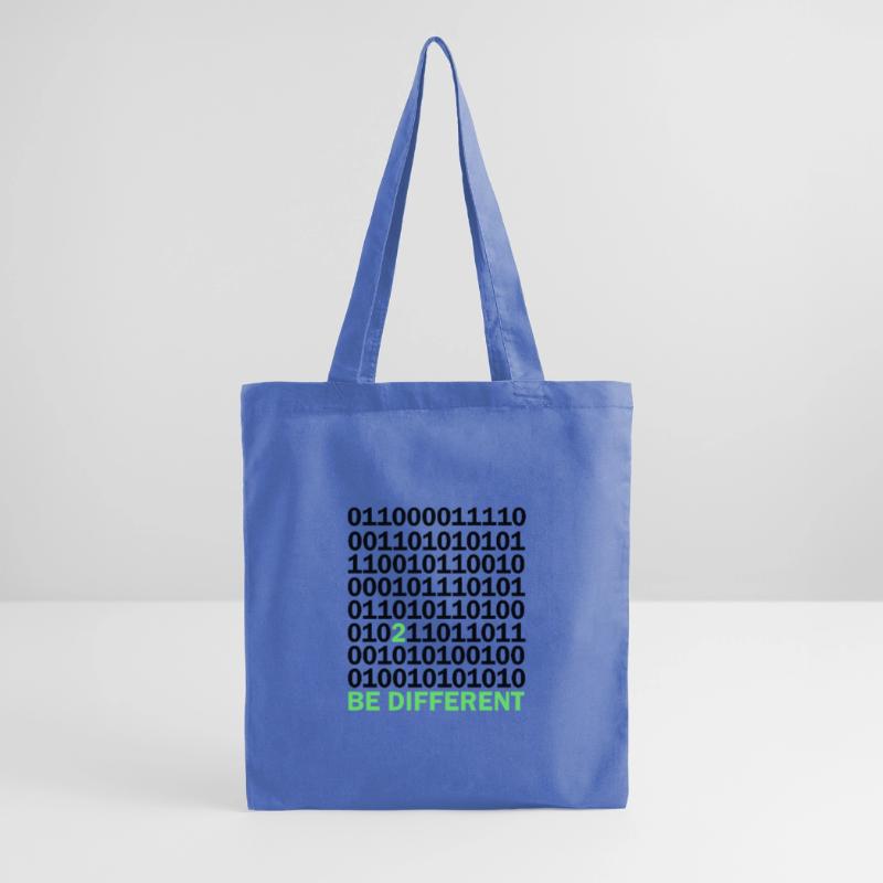 Be Different Binary Code Nerd Gift Tote Bag