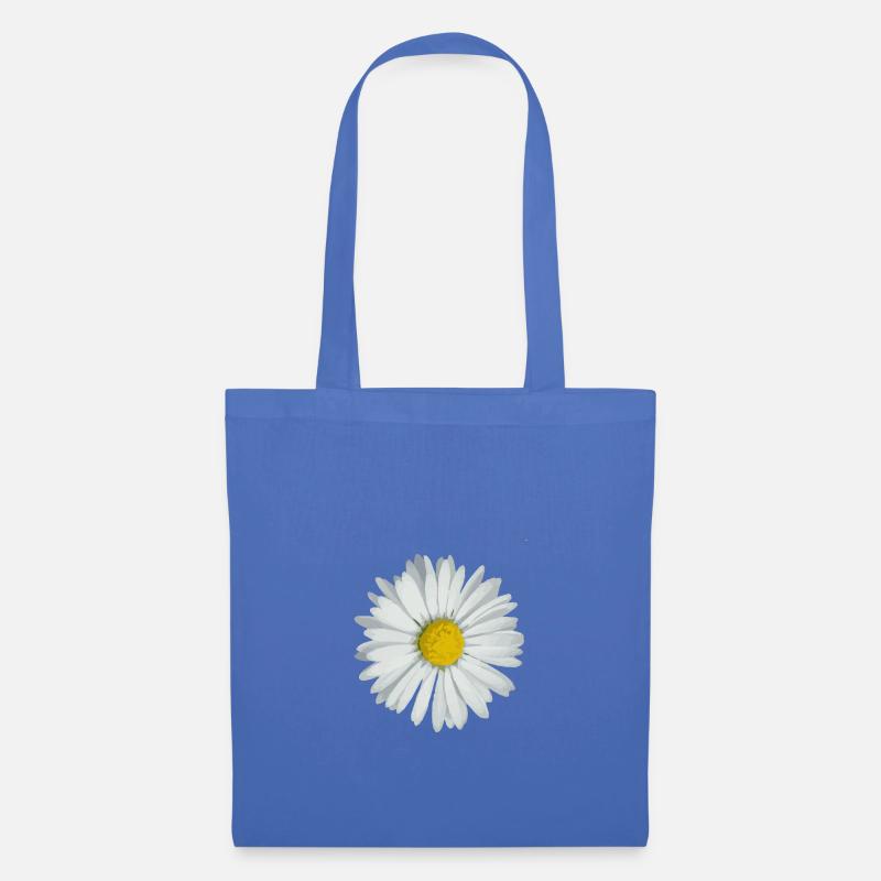 Gänseblümchen - Stoffbeutel - Hellblau