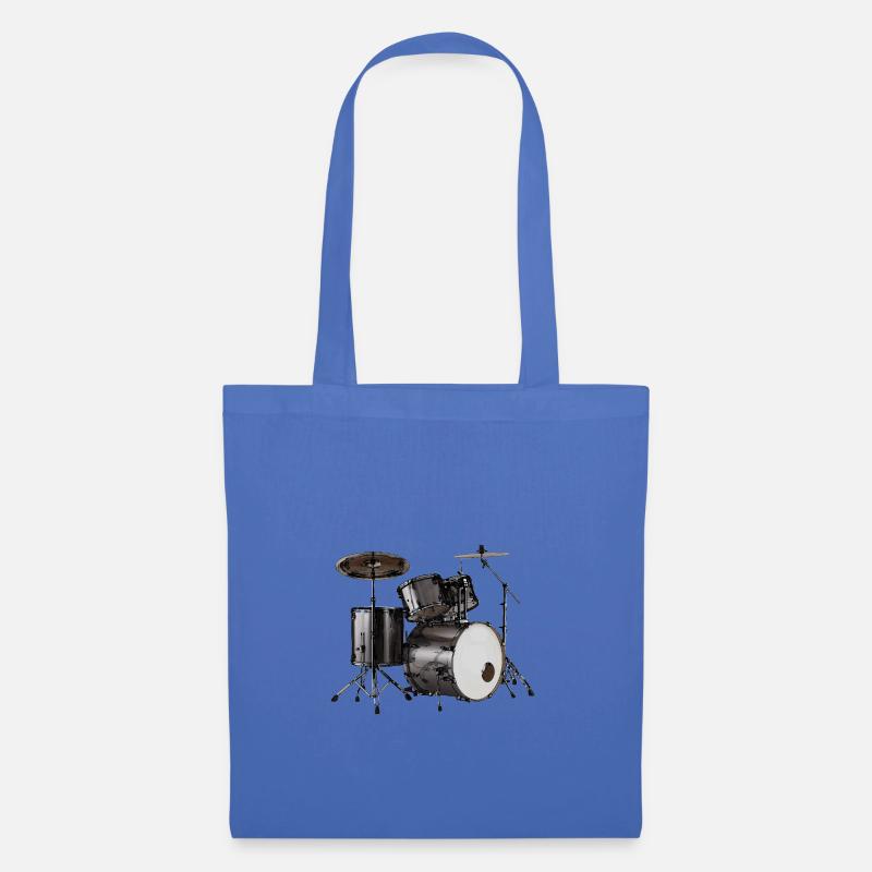 Drums - Stoffbeutel - Hellblau