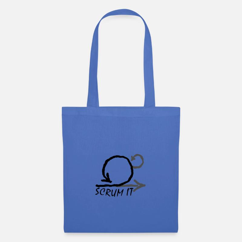 scrum it - Stoffbeutel - Hellblau