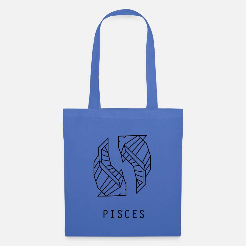 Fische - Stoffbeutel - Hellblau