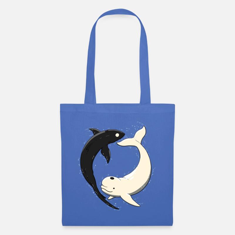 Yin und Yang - Stoffbeutel - Hellblau