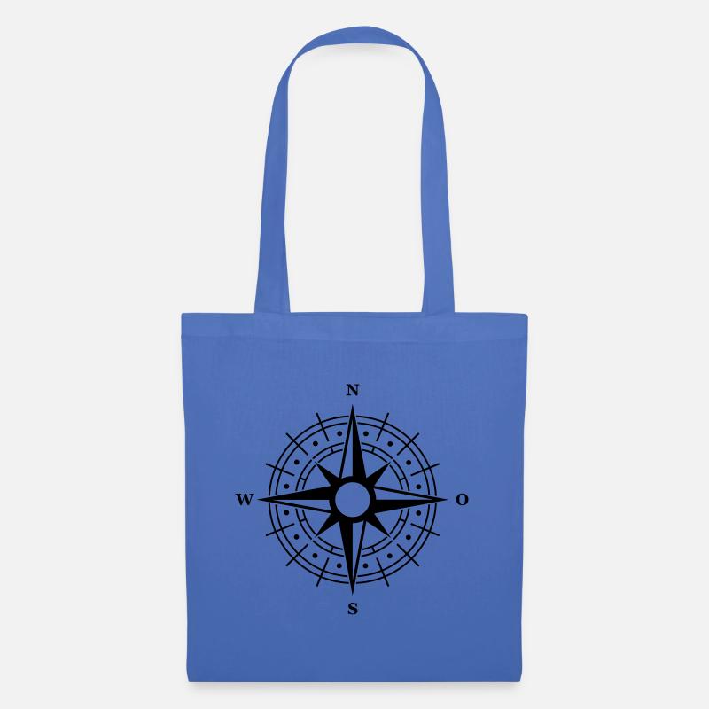 kompass symbol - Stoffbeutel - Hellblau