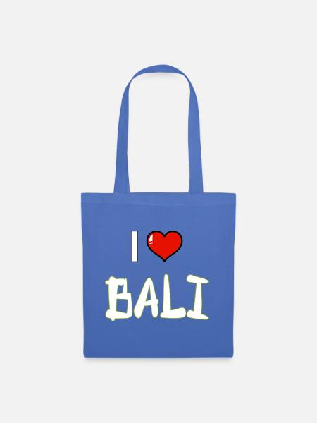 Bali - Indonesien - Stoffbeutel - Hellblau