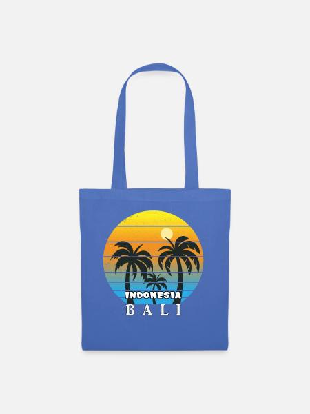 Bali - Indonesien - Stoffbeutel - Hellblau