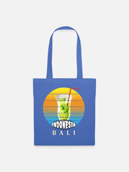 Bali - Indonesien - Stoffbeutel - Hellblau