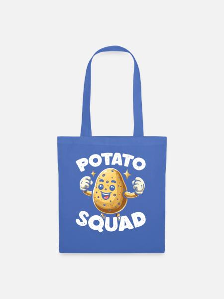 Potato Squad - Kartoffel - Stoffbeutel - Hellblau