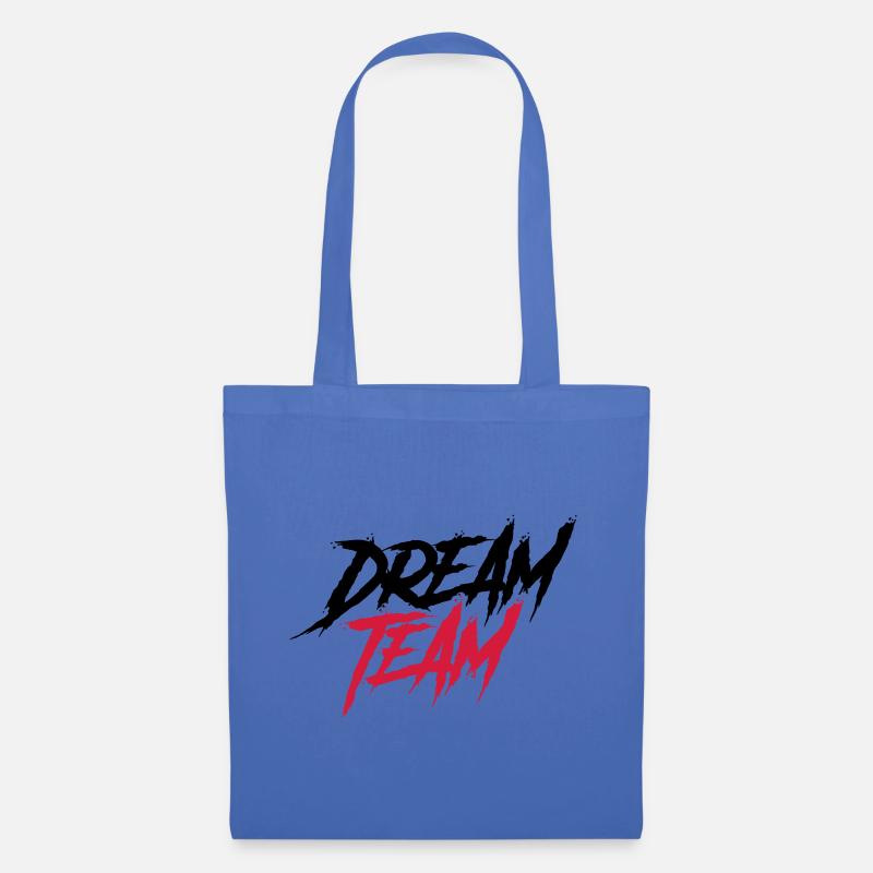 dream team - Stoffbeutel - Hellblau