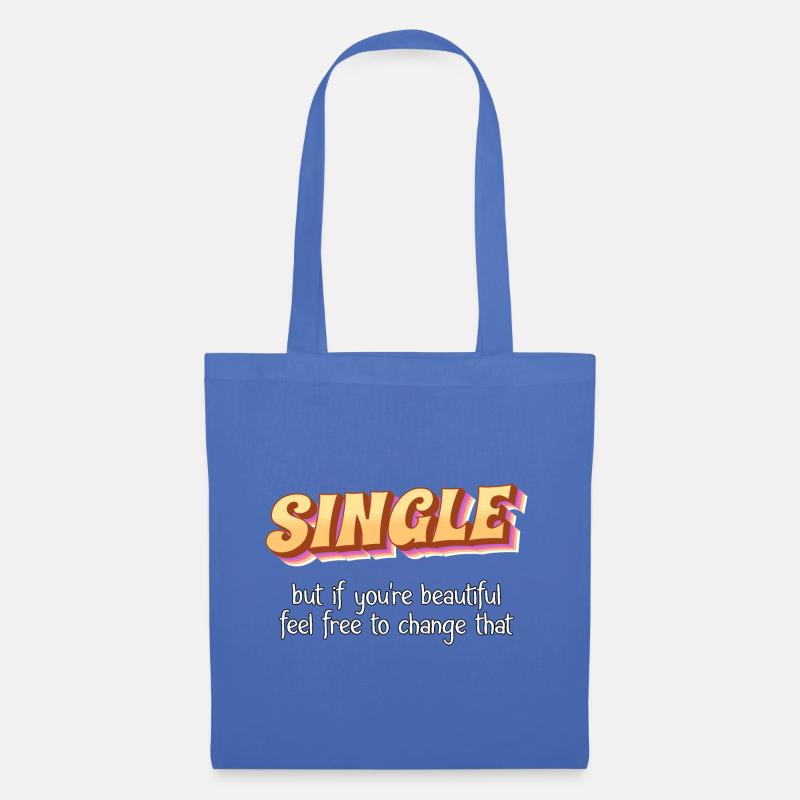 Single - Stoffbeutel - Hellblau