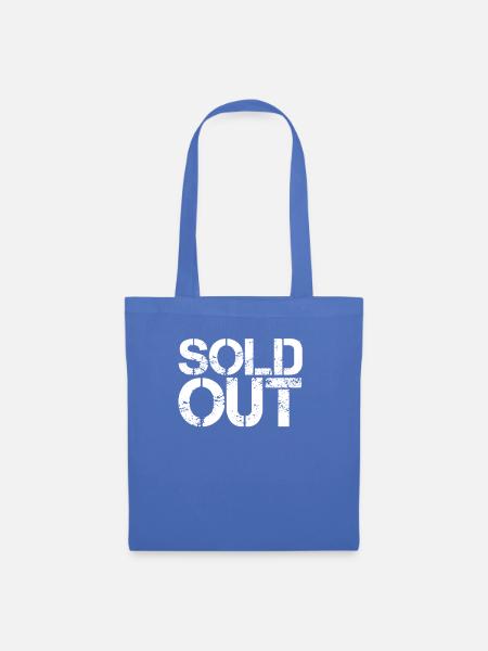 sold out - Stoffbeutel - Hellblau