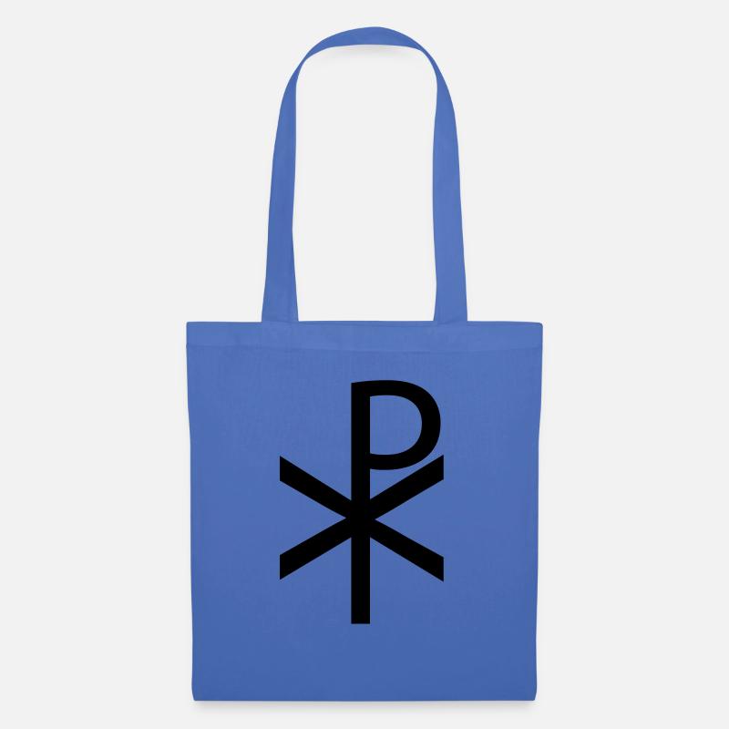 Christus Monogramm - Stoffbeutel - Hellblau