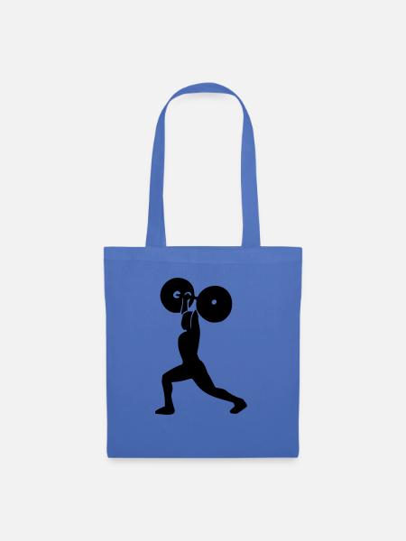 Fitness - Stoffbeutel - Hellblau
