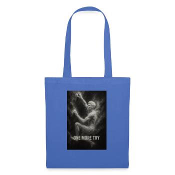 Encore un essai. - Sac en tissu - bleu pâle - Devant