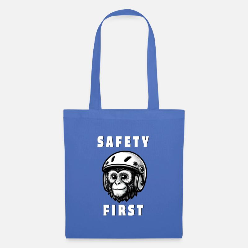 Safety Monkey - Stoffbeutel - Hellblau