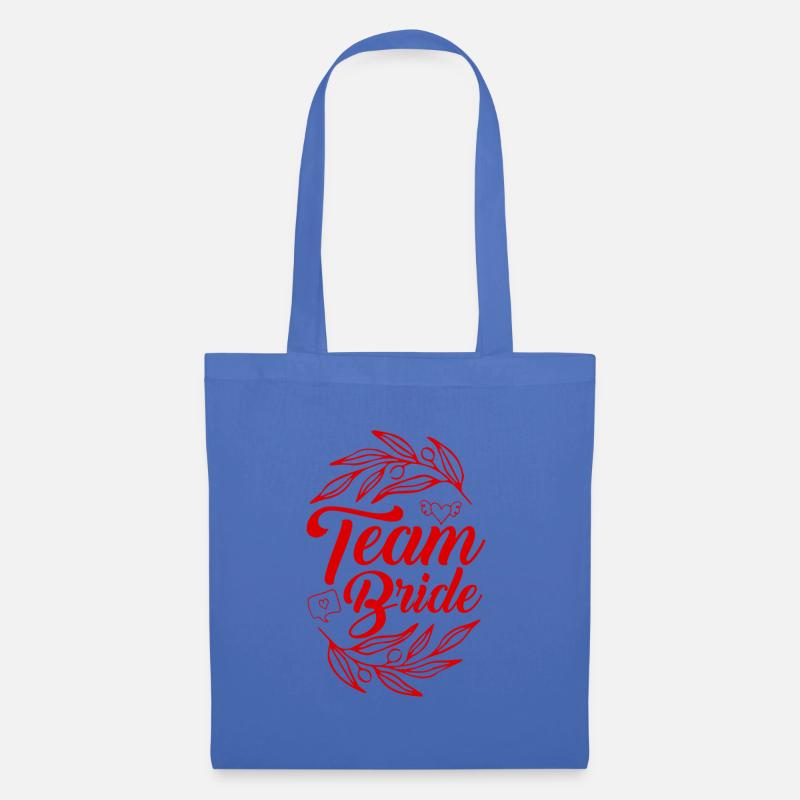 Team Bride - Stoffbeutel - Hellblau