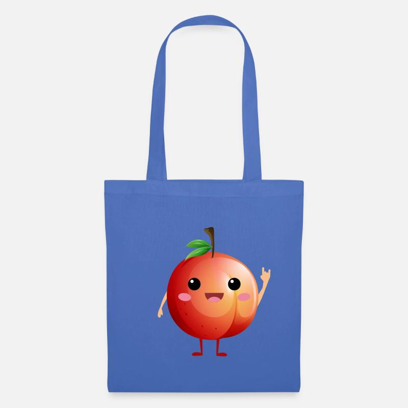 Funny Fruit Dance Peach Dancing Fruit Lover - Stoffbeutel - Hellblau
