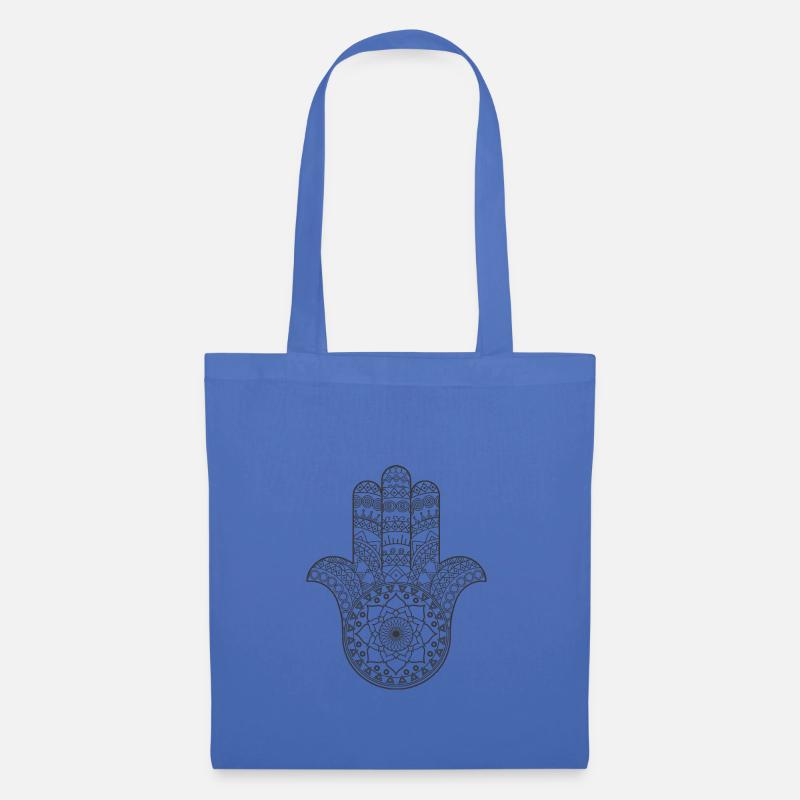Die Hand der Fatima - Stoffbeutel - Hellblau