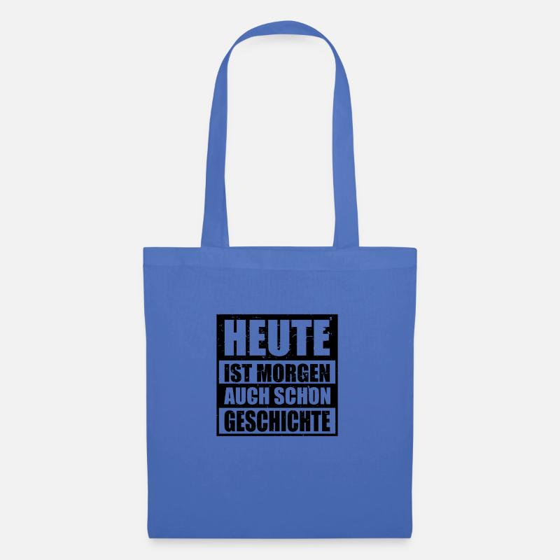 Geschichte - Stoffbeutel - Hellblau