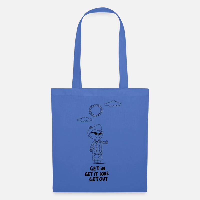 Get In - Get it Done - Get Out - Tote Bag - light blue