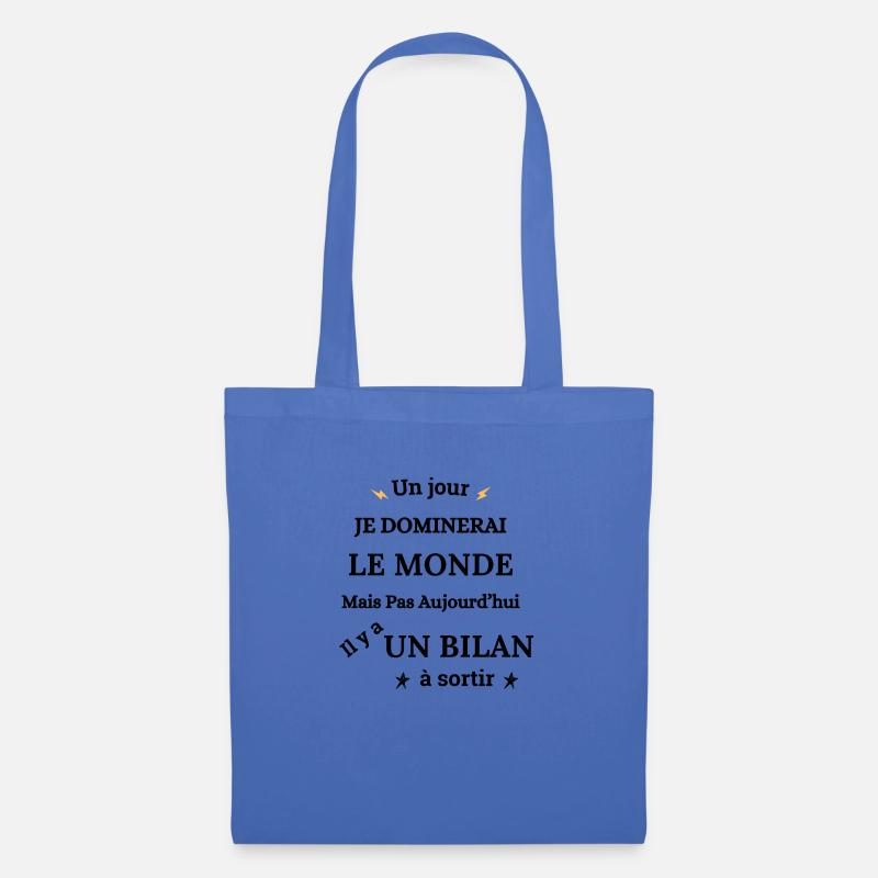 Comptable Comptabilité Métier - Sac en tissu - bleu pâle