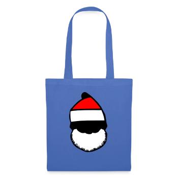 Christmas Hat Santa Claus Christmas Vector - Tote Bag - light blue - Front