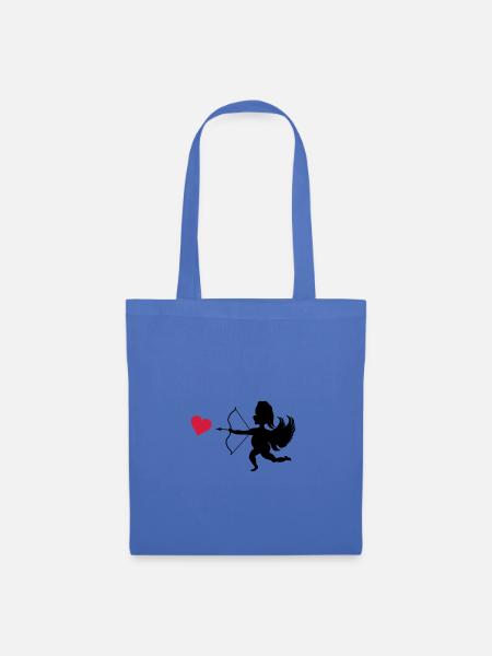 amor engel 02 - Stoffbeutel - Hellblau